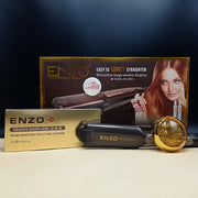 Enzo EN-3855 professional-grade hair straightener with Vitamin E - - Fun Touch Shop