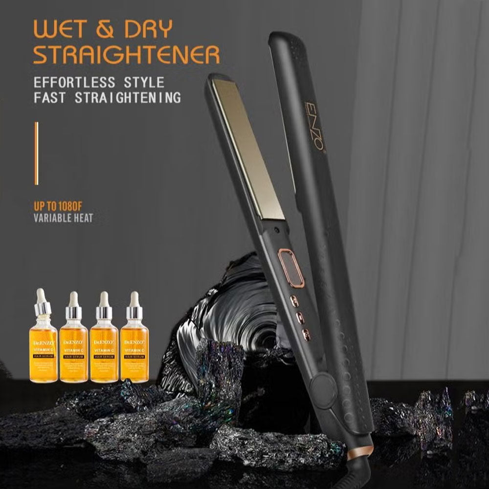 ENZO EN-3124 professional-grade hair straightener - - Fun Touch Shop