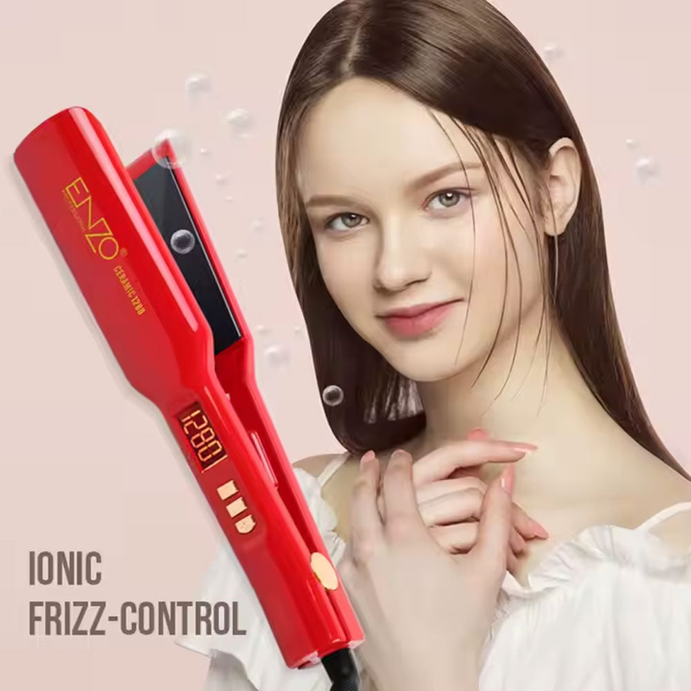 Enzo EN-5191 professional-grade hair straightener - - Fun Touch Shop