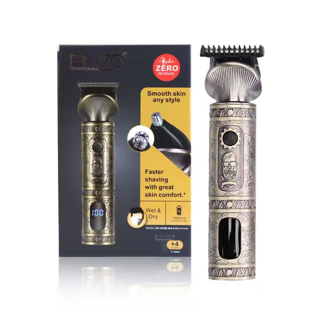 Enzo EN-5036B cordless hair and beard trimmer - - Fun Touch Shop
