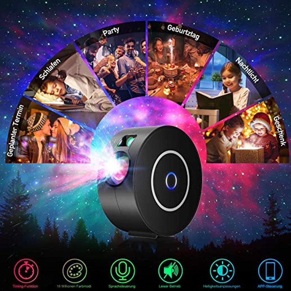 Aurora Starry Sky Projector Lightning 30 JOD