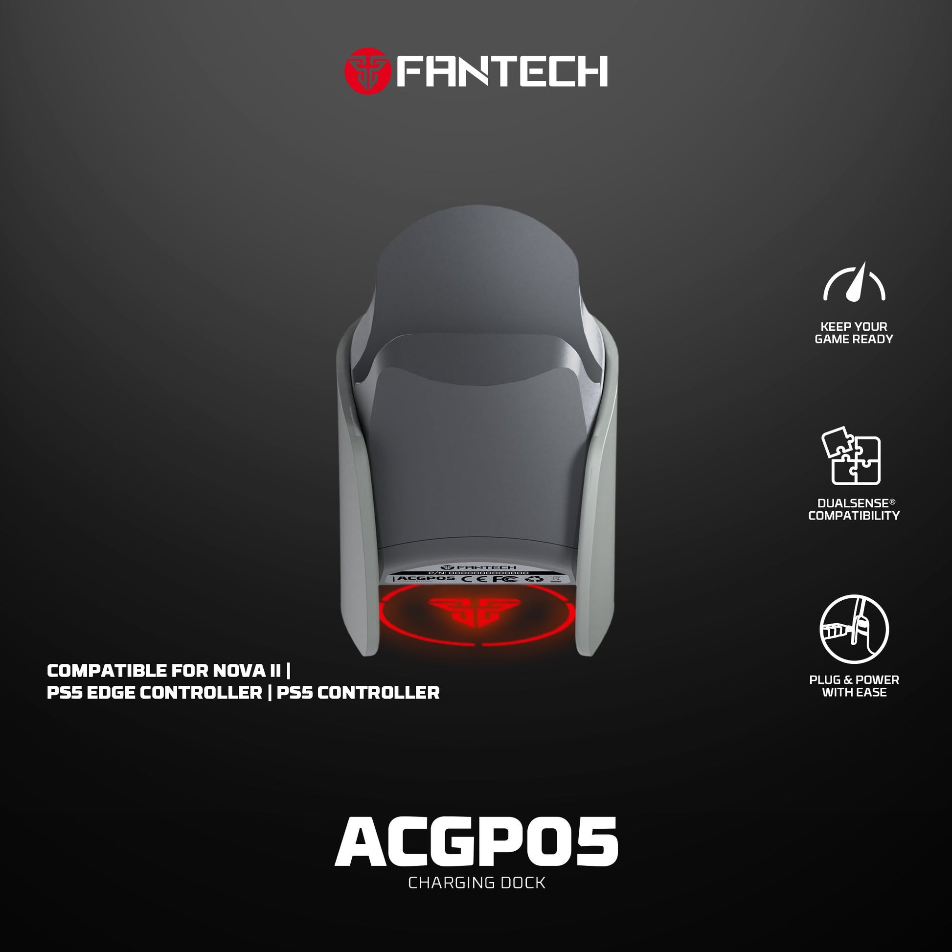 FANTECH ACGP05 CHARGING DOCK FOR WGP15 - - Fun Touch Shop