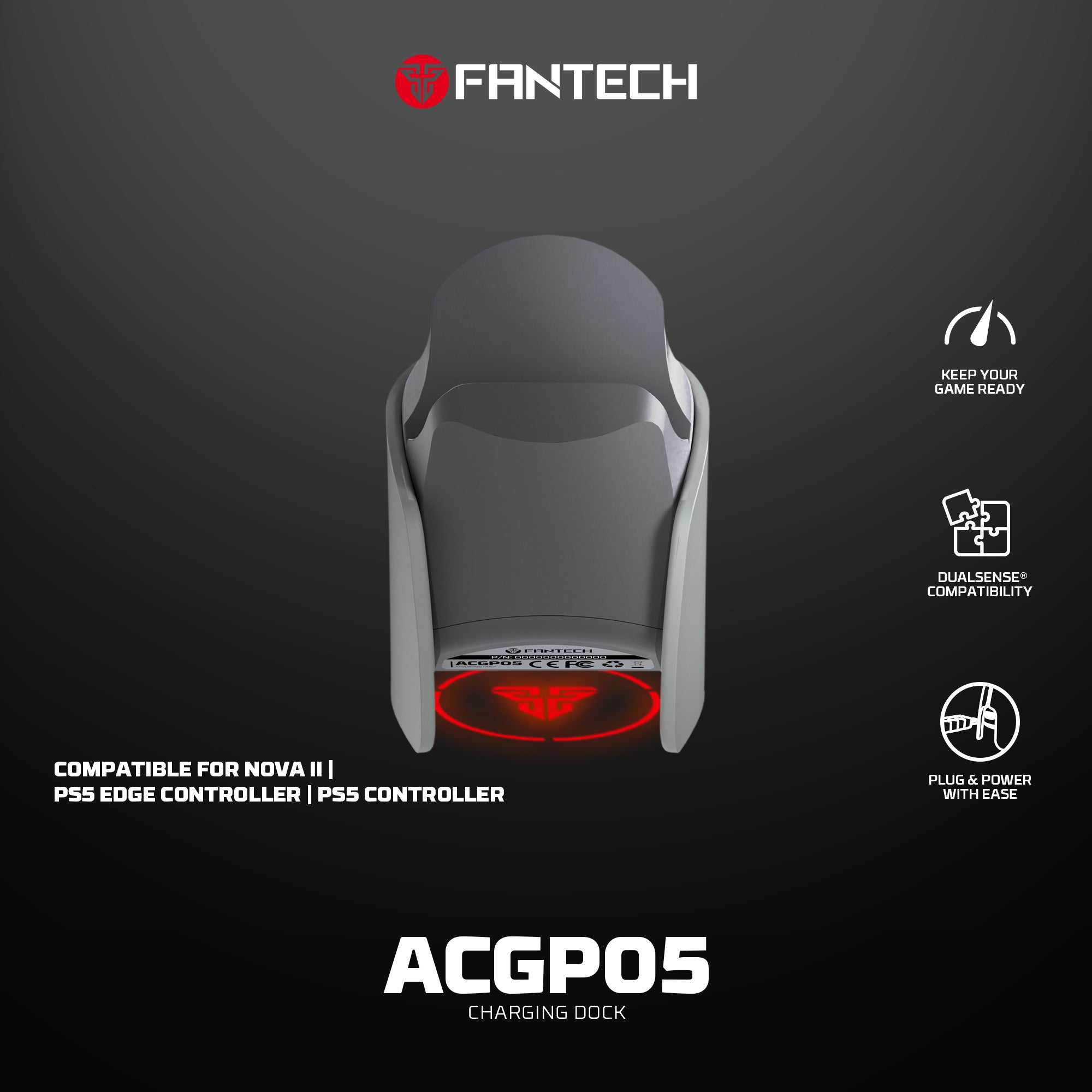 FANTECH ACGP05 CHARGING DOCK FOR WGP15 - - Fun Touch Shop