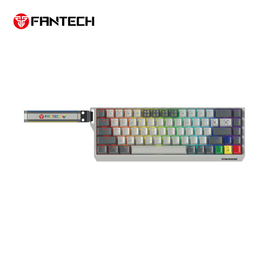 Fantech keyboard atom he68 mk922 magnetic switch 8000 hz – gray