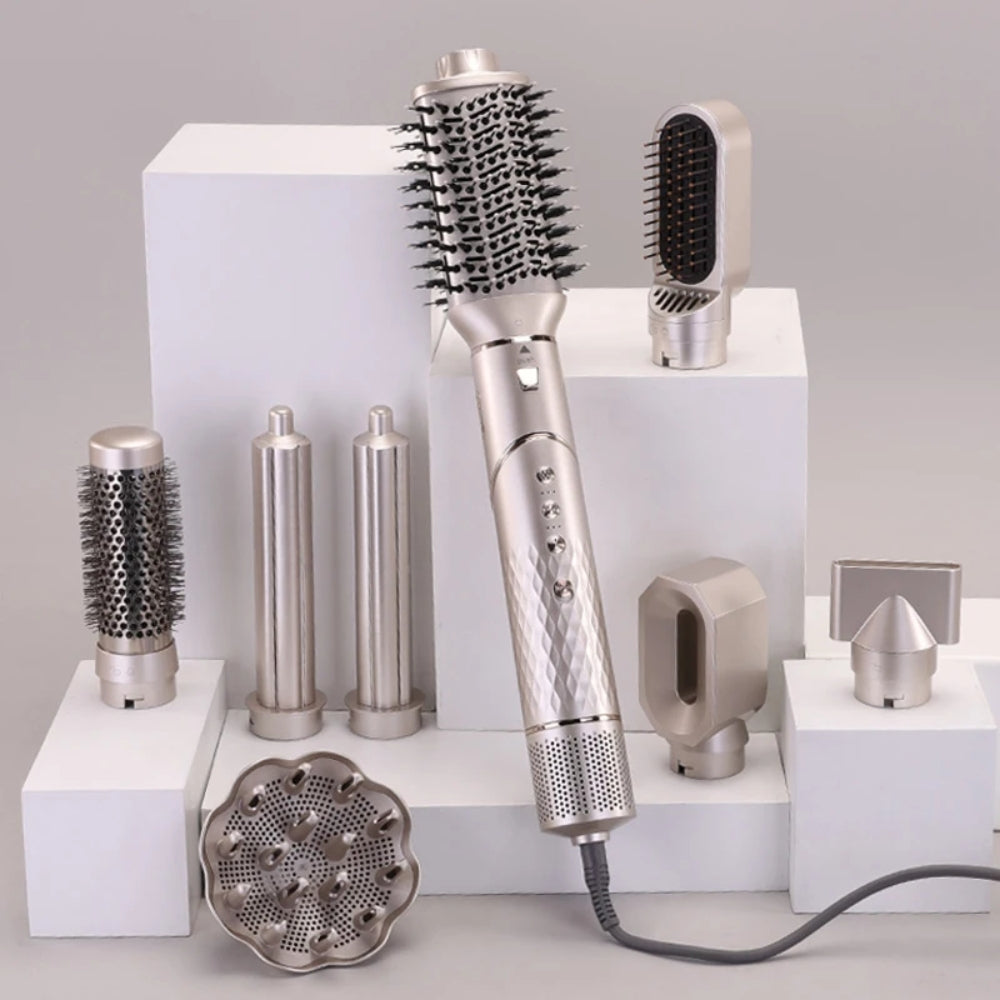 ENZO Italy Dyson V8 Professional Hair Blow Dryer Brush Straightener  8 in 1 دايسون - - Fun Touch Shop