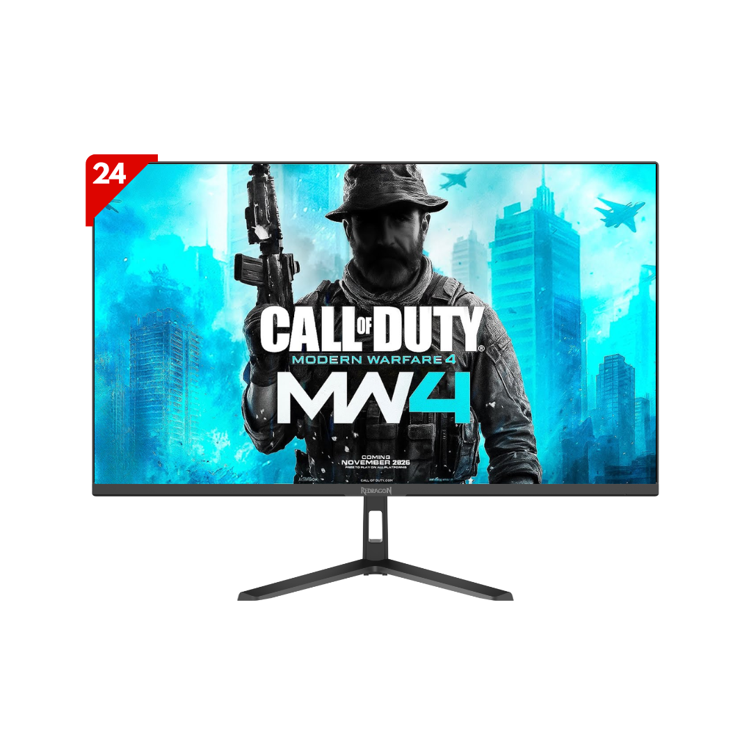 Redragon W2422SE 24" Fast IPS ,1920*1080 (FHD) ,240Hz ,DP1.4+HDMI2.0*2+USB2.0+Earphone - - Fun Touch Shop