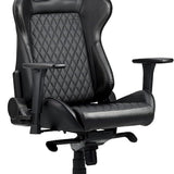 Nordic Game Supply HyperX Blast Gaming Chair - Ergonomic Gaming Chair, Leather Upholstery Video Chair - Red Black PC Racing Tilt Gaslift Foam Armrests Office Secret Hyper X Chair Lab - N=Black - - Fun Touch Shop