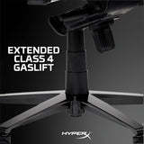 Nordic Game Supply HyperX Blast Gaming Chair - Ergonomic Gaming Chair, Leather Upholstery Video Chair - Red Black PC Racing Tilt Gaslift Foam Armrests Office Secret Hyper X Chair Lab - N=Black - - Fun Touch Shop