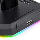 Redragon HA300 Scepter Pro Headset Stand, RGB Backlit Gaming Headphone Stand - - Fun Touch Shop