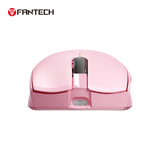 FANTECH TANTOE WG13E Wireless Mouse Three-mode switching and Magnetic Rechargeable Dock PixArt PAW3311 Up to 45 hours Macro Mic - Pink - - Fun Touch Shop