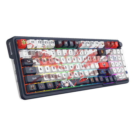 Eisa K686 Pro Se Keyboard & K1NG M916 Pro (1K Hz) Mouse Anime Combo & Mousepad 90-40 - - Fun Touch Shop