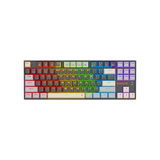 Redragon K552 Mechanical Gaming Keyboard, 87-Key Compact, LED Gaming Keyboard with Red Switches, Anti-Ghosting, Metal Frame for PC Gaming & Typing, Beginner-Friendly (Eclipse Gilded) - - Fun Touch Shop