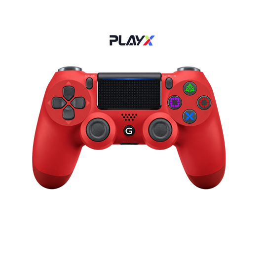 Playx bluetooth controller basic version ps4-pc-mobile - red-1