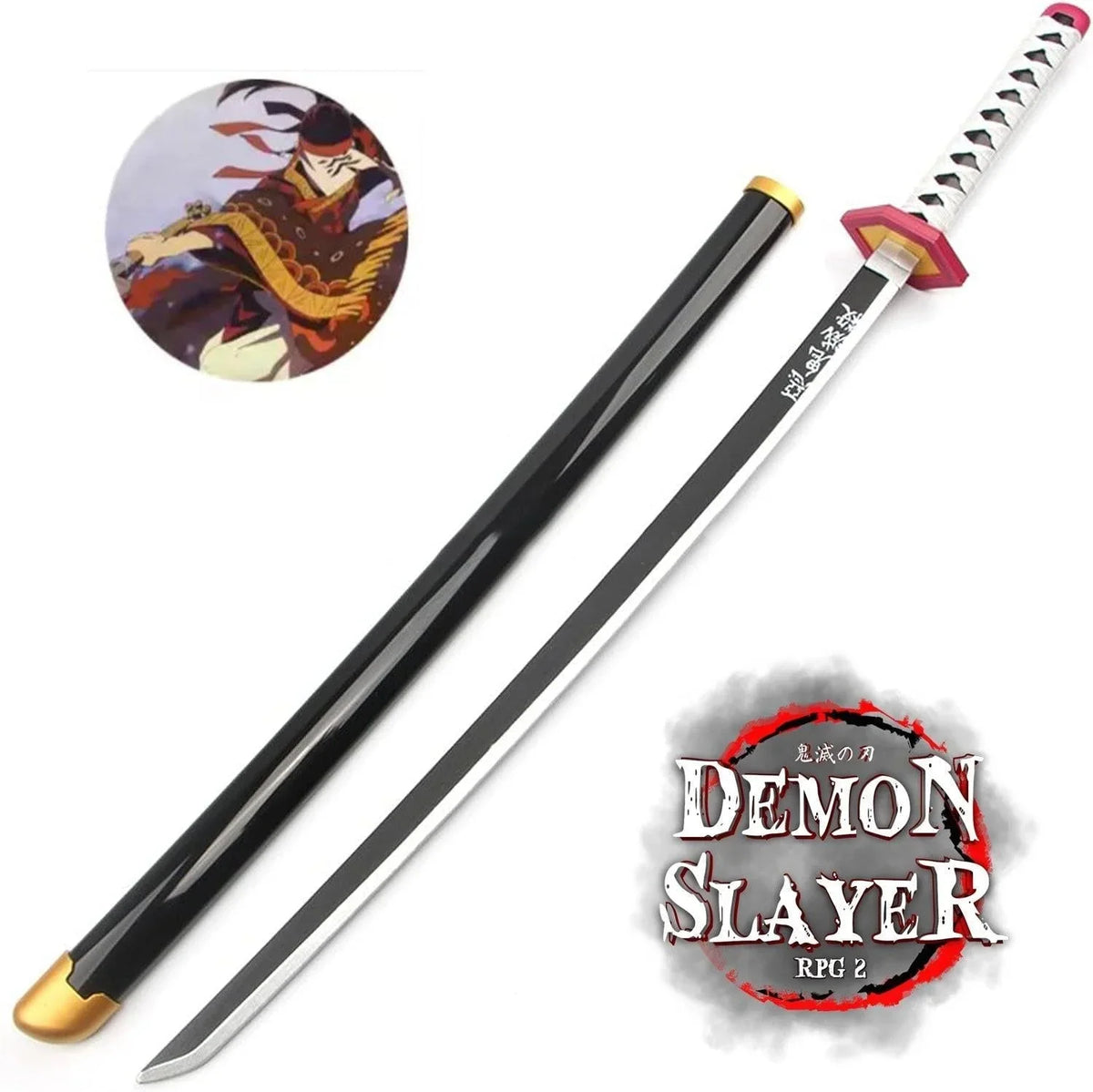 Tomioka giyuu samurai sword demon slayer sword - 104cm - anime swords