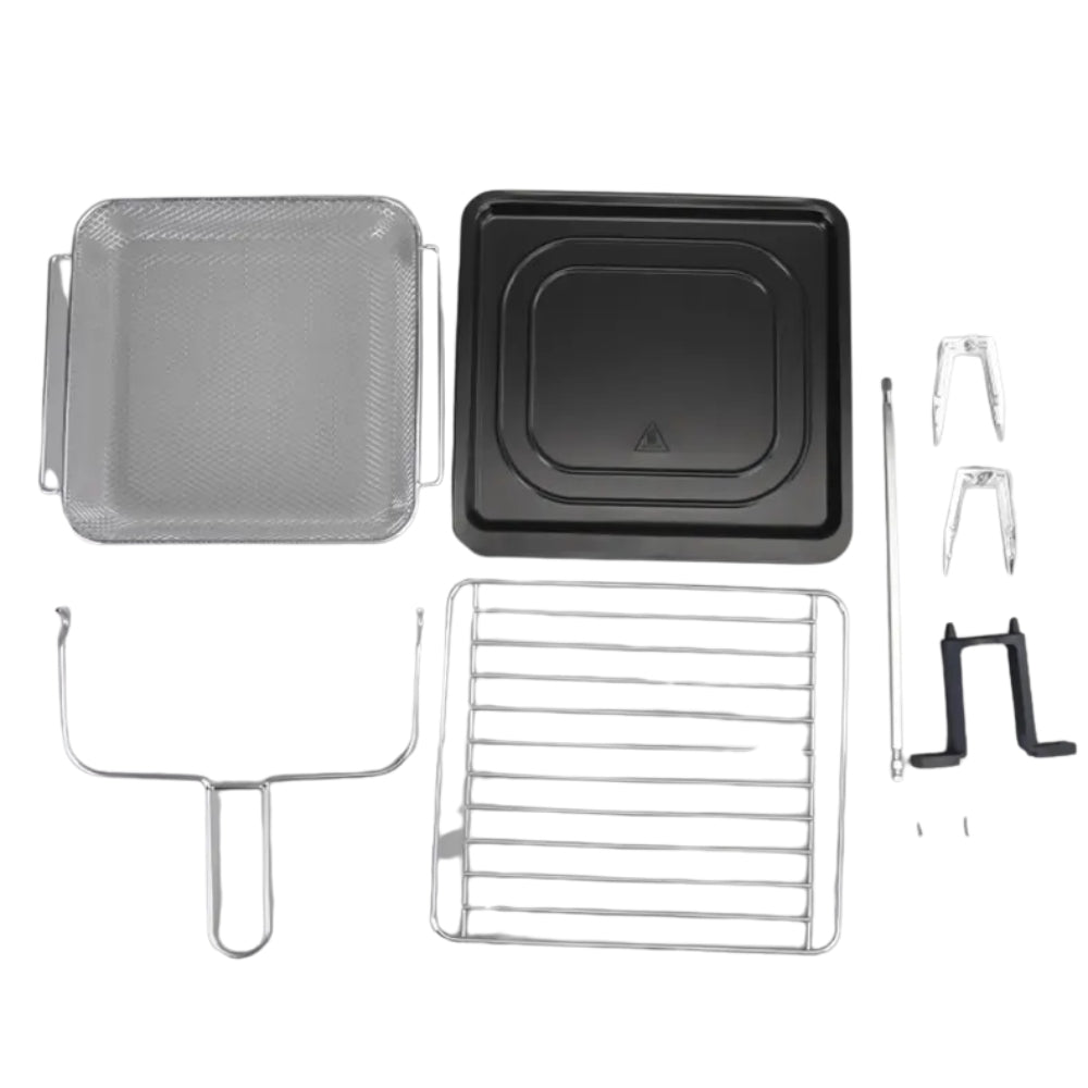 Automatic multifunction oil-free touch screen 14.5l cooker air deep fryer