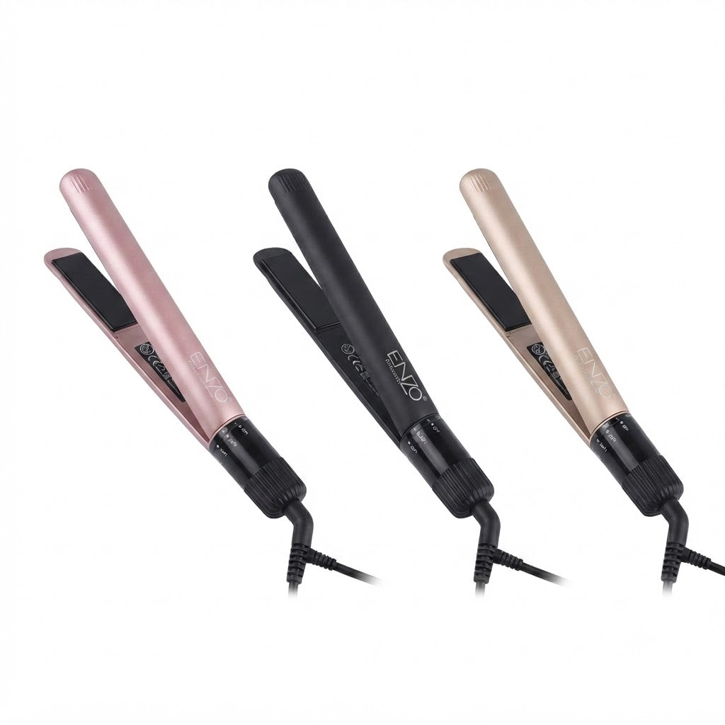 ENZO EN-068A 45W Hair Straightener and Curler