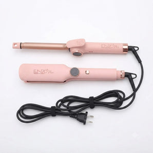 ENZO PRO EN-3314 Hair Straightener And Curler Set