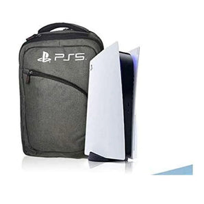 Carrying backpack storage bag case for ps5