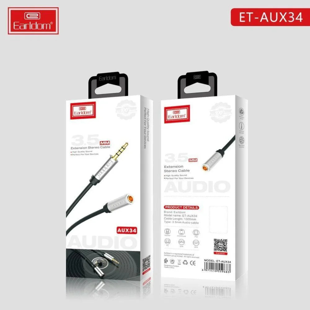 Earldom et-aux34 stereo aux cable