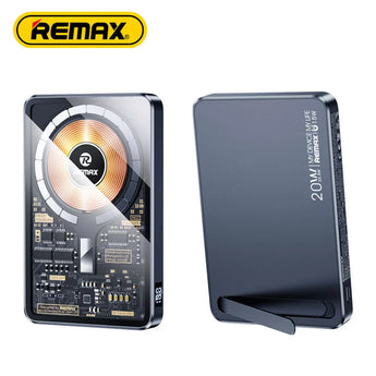 Remax pd20w + qc22.5w magnetic wireless charging power bank 10000mah