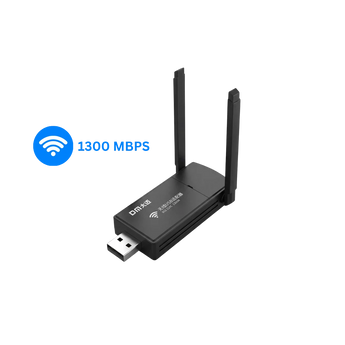 Wifi adapter dm ad085 usb 2.0 high speed 1300mbps wireless adapter for pc