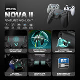 Fantech wgp16 nova ii wireless gamepad - black gaming pads