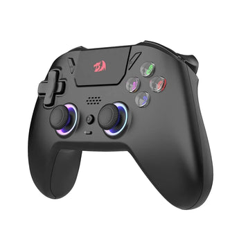 Redragon darkflame black gamer controller with analog leds and hall effect g820
