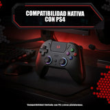 Redragon darkflame black gamer controller with analog leds and hall effect g820