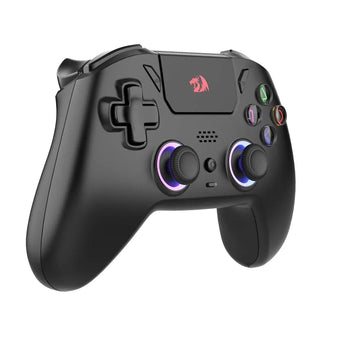 Redragon darkflame black gamer controller with analog leds and hall effect g820