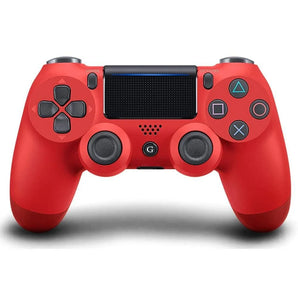 Wireless bt gamepad for ps4 controller solid red