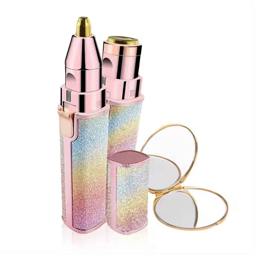 Cordless grooming kit nose hair trimmer