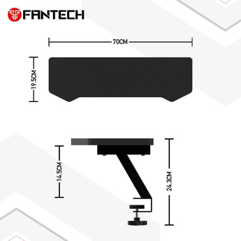 Fantech acgd171 monitor stand premium material and maximized desk space