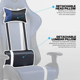 Fantech gc194 gaming chair blue gaming chairs