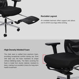 Fantech oca259 pro office chair (black) office chairs