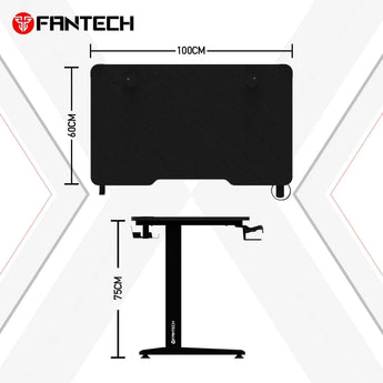 Fantech tigris gd210 gaming desk rgb illumination premium and sleek large