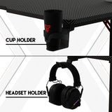 Fantech tigris gd210 gaming desk rgb illumination premium and sleek large