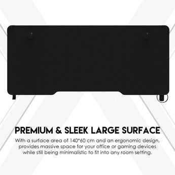 Fantech tigris gd214 gaming desk rgb illumination premium and sleek large