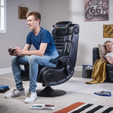 X rocker pro 4.1 pedestal gaming chair with 4.1 wireless audio system gaming
