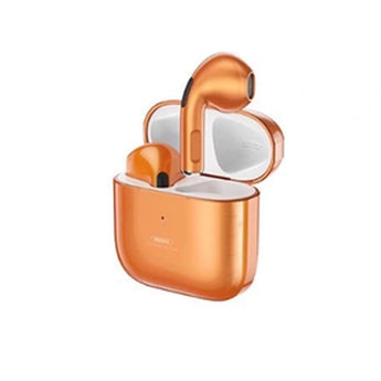 Metal ultrathin metal true wireless earbuds for music & call