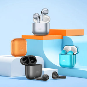 Metal ultrathin metal true wireless earbuds for music & call