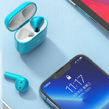 Metal ultrathin metal true wireless earbuds for music & call