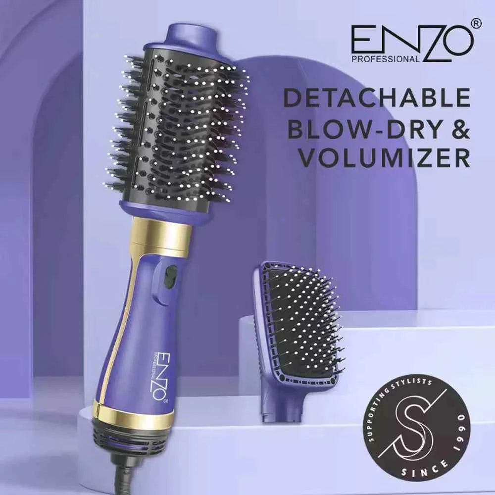 Enzo 2 in 1 hot air hair styler professional volumizing en-4128