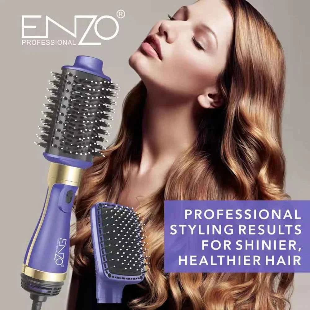 Enzo 2 in 1 hot air hair styler professional volumizing en-4128