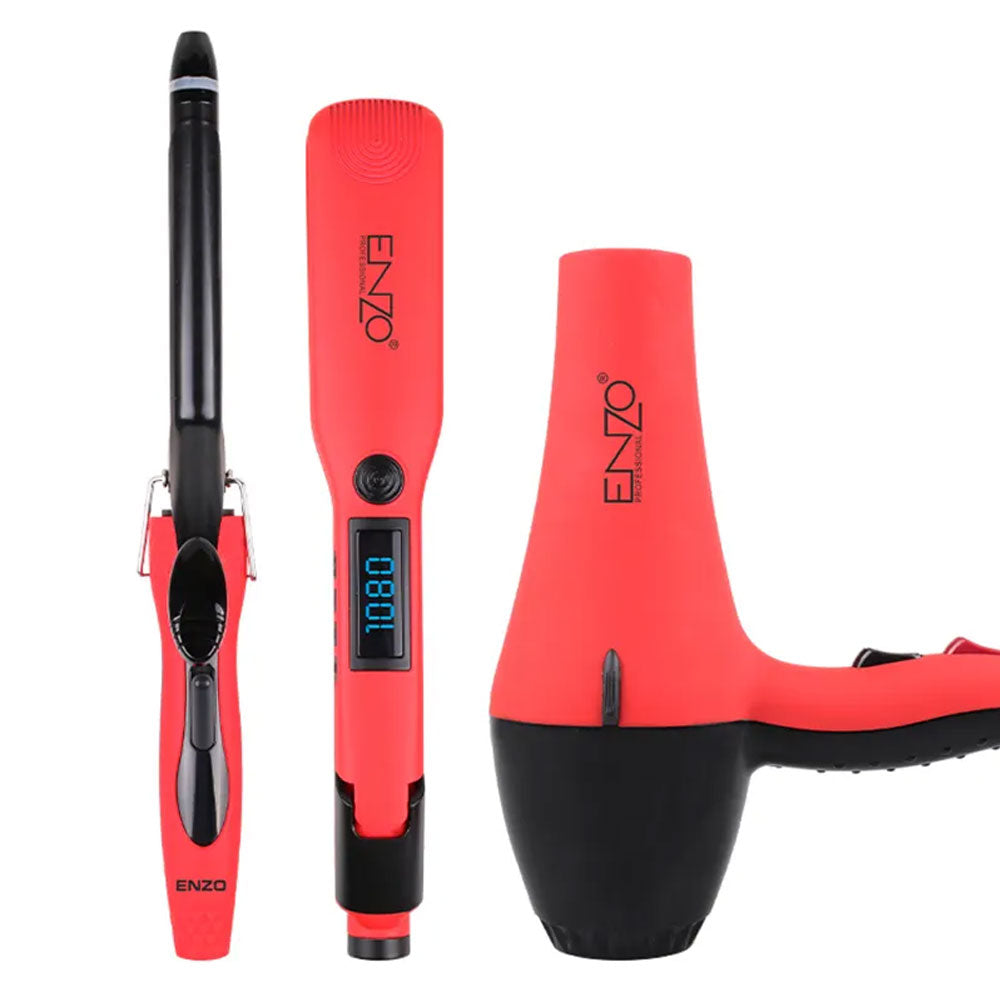 Enzo en-6310 versatile 5-in-1 professional hair styling kit