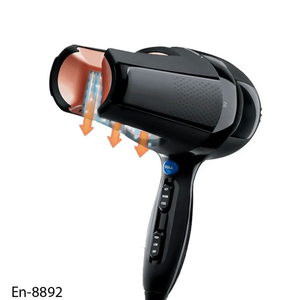 Enzo en-8892versatile 2-in-1 hair styling tool