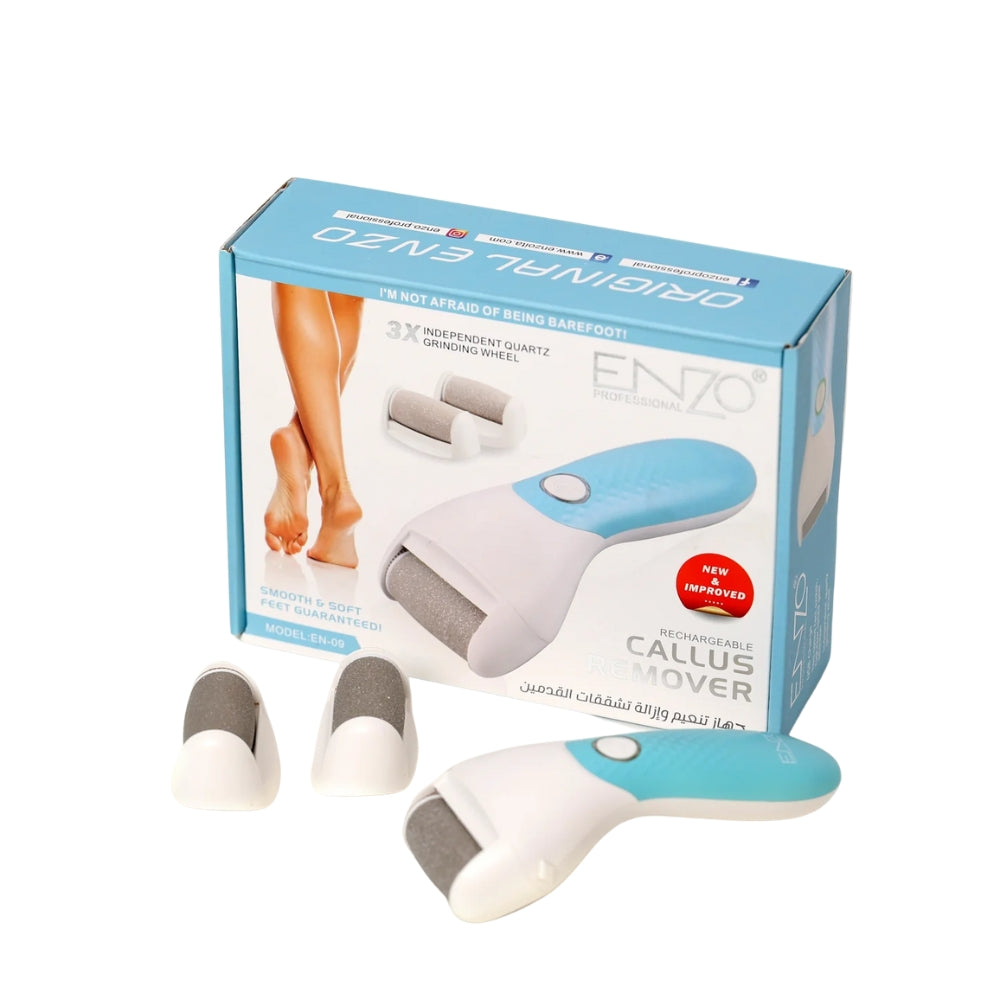 Enzo foot file and smoother for cracked heels