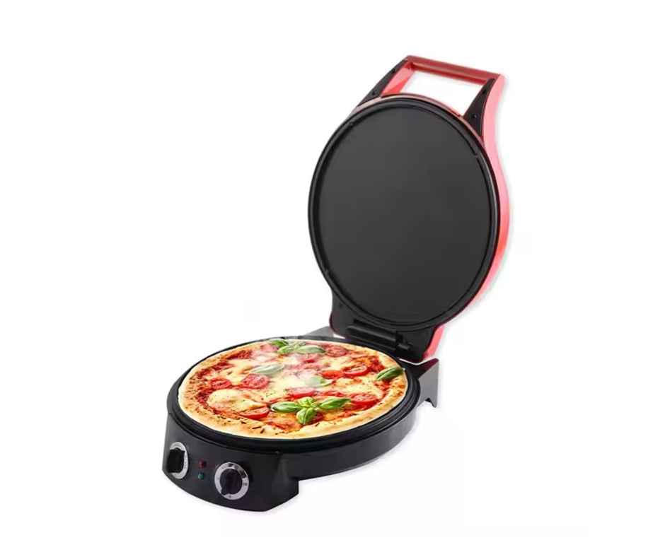 Enzo italy electric pizza maker multi-purpose non-stick baking tray