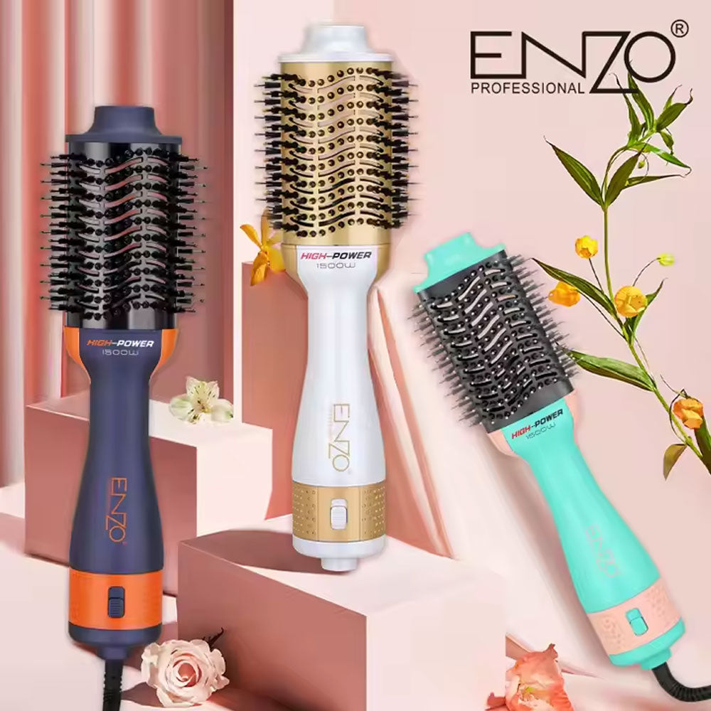 Enzo italy en-4134 is a versatile 3-in-1 hot air brush
