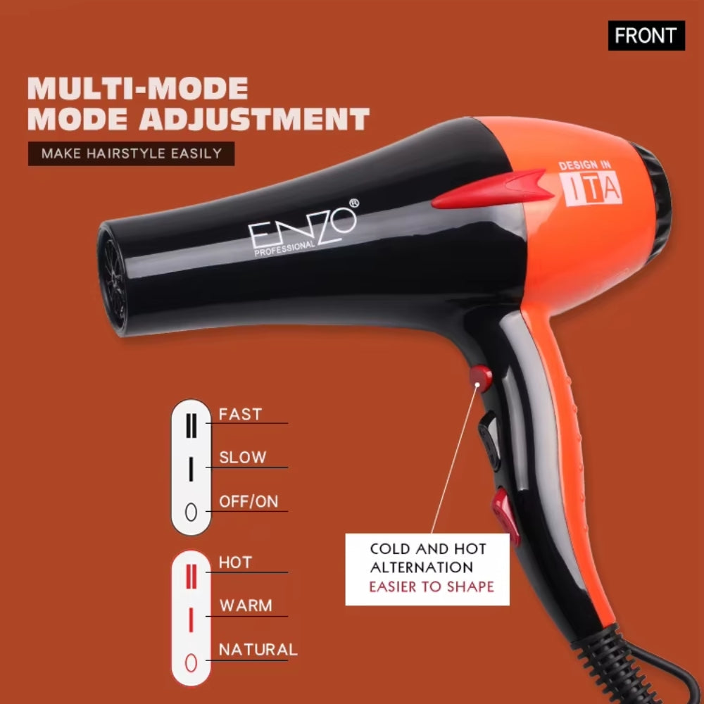 Enzo italy en-6113 hair dryer hood blower 5500 w