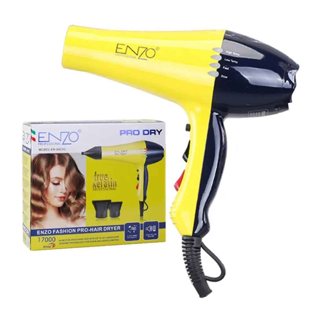 Enzo italy en-8860g professional hair dryer 6000 w